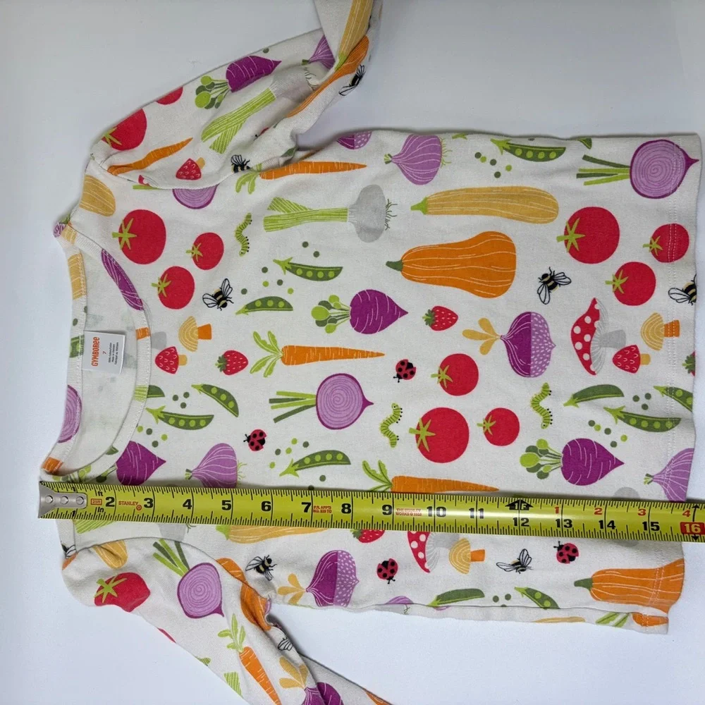 Gymboree Girls 7 Embroidered Vegetable Skirtall Set - Little‎ Sprout Garden